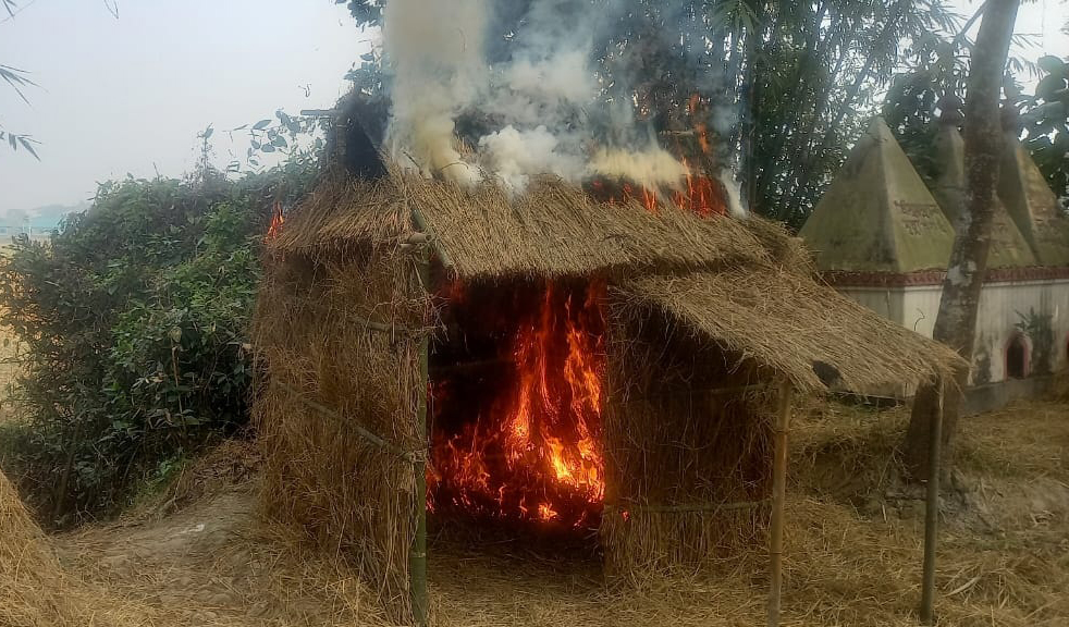 আনন্দ উদ্দীপনার মধ্য দিয়ে পৌষ সংক্রান্তি উৎসব পালন
