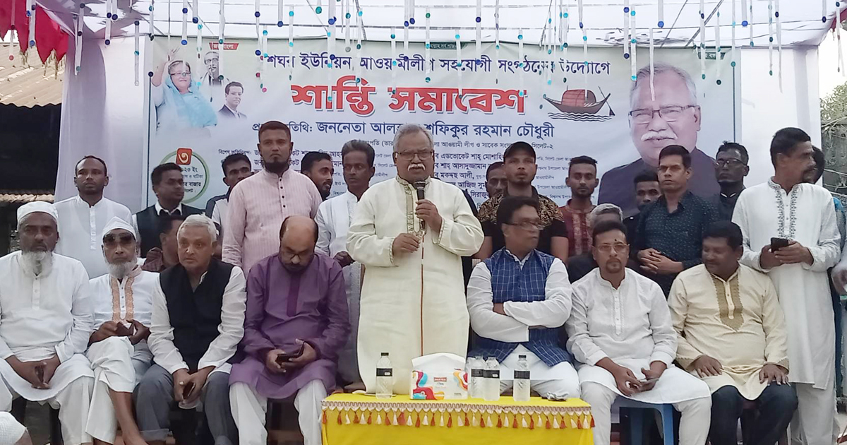 <strong>বাংলাদেশ আজ বিশ্ববাসীর কাছে উন্নয়নের রোল মডেল রাষ্ট্রে পরিণত হয়েছে-বিশ্বনাথ শফিক চৌধুরী</strong>