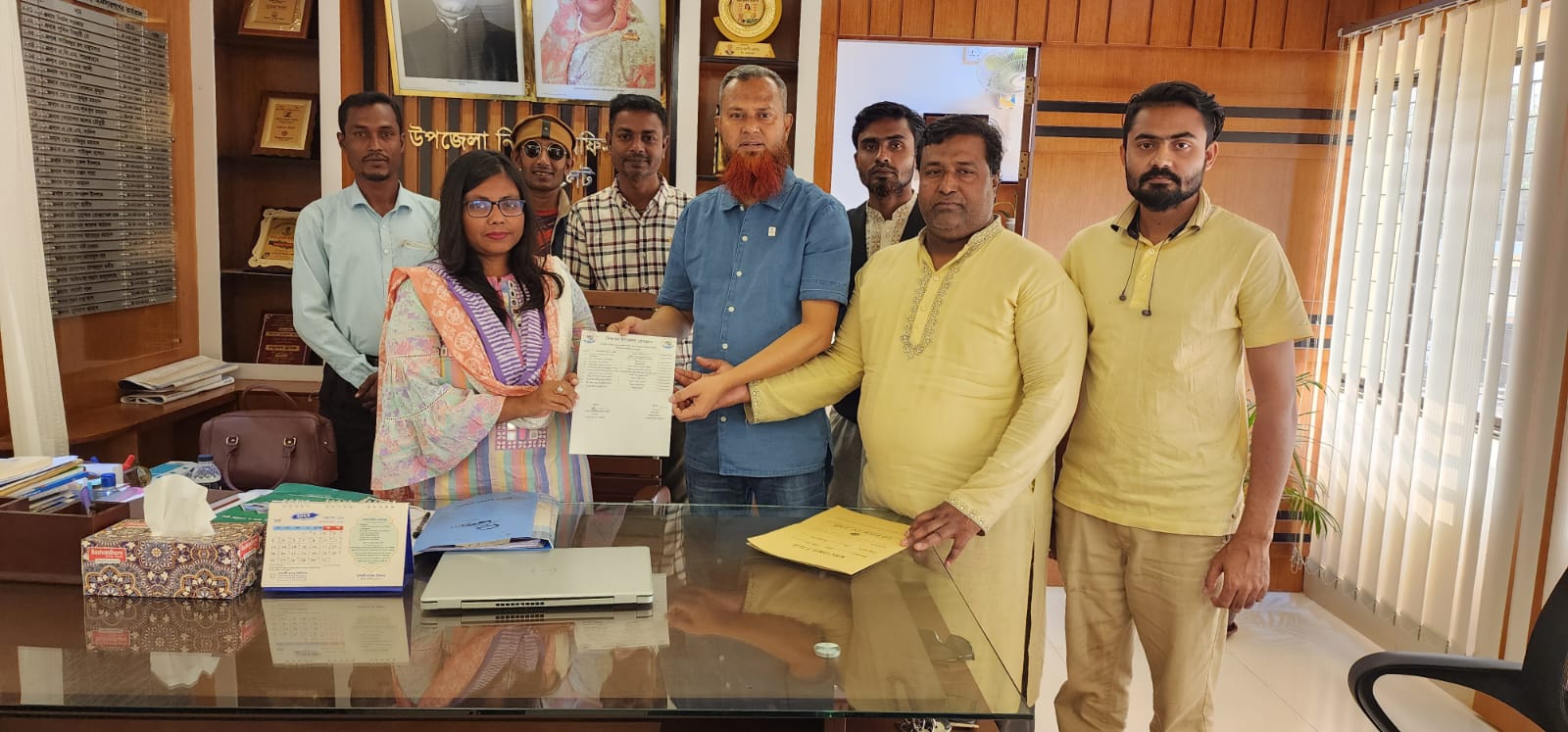 বিশ্বনাথ উপজেলা নির্বাহী অফিসারের সাথে উপজেলা প্রেসক্লাব নেতৃবৃন্দের সাক্ষাৎ