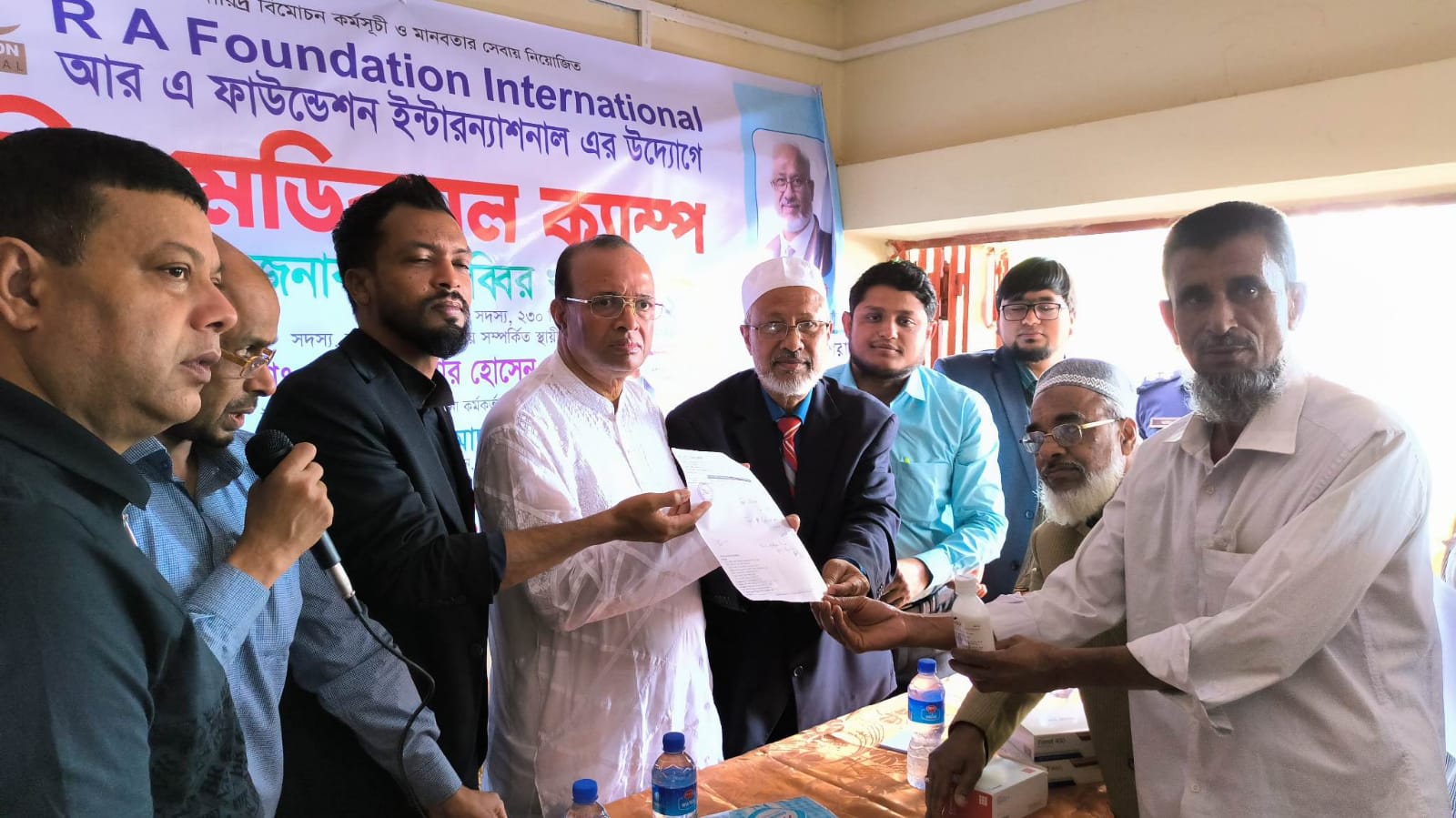 বিশ্বনাথে আর এ ফাউন্ডেশনের ফ্রি মেডিকেল ক্যাম্প অনুষ্ঠিত