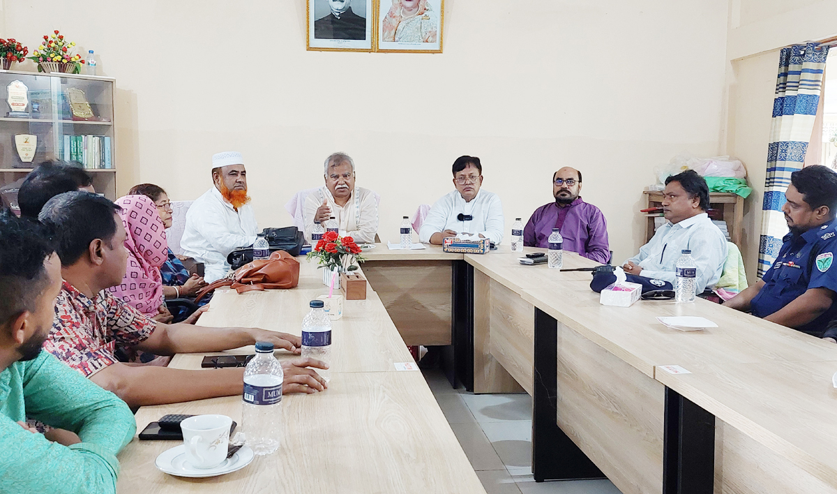 বিশ্বনাথ সরকারি কলেজের বিতর্কিত প্রভাষক শংকু রাণীর ব্যাপারে করণীয় শীর্ষক বিশেষ সভা