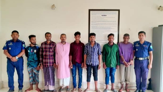 জুড়ীতে হত্যা মামালার ৪ আসামীসহ ৭জন গ্রেফতার