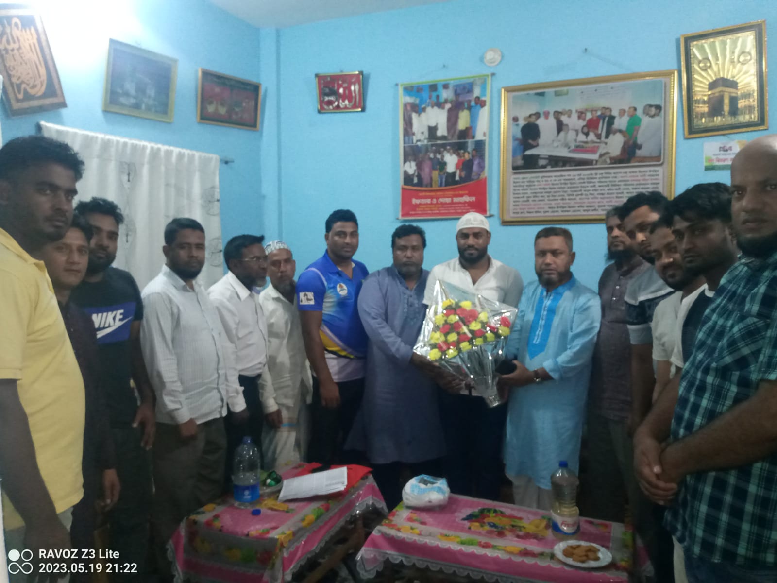 যুবদল নেতা নুরুল’র স্বদেশ প্রত্যাবর্তন উপলক্ষে এক সংবর্ধনা