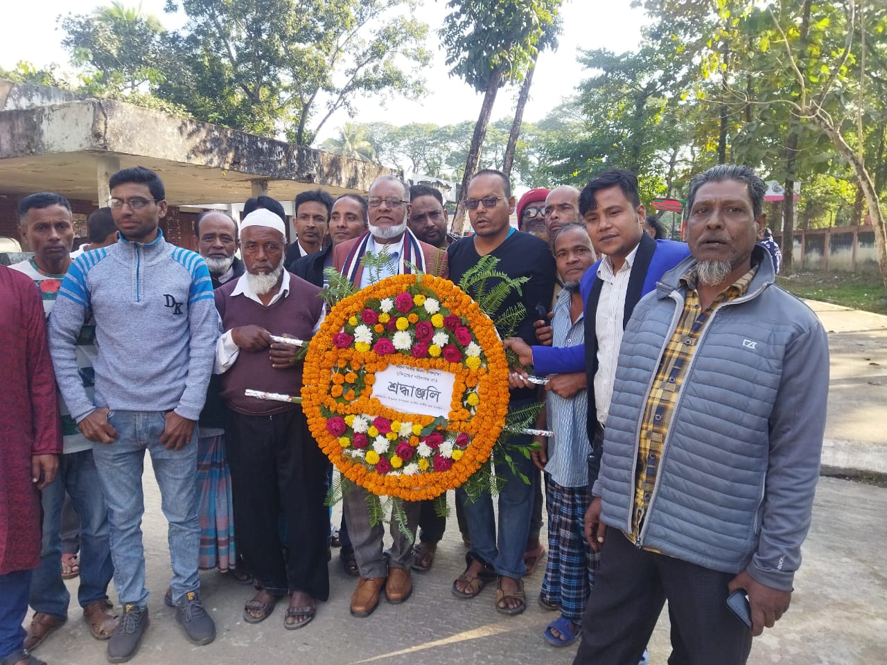 মহান বিজয় দিবসে বিশ্বনাথে জাপা’র শ্রদ্ধাঞ্জলি