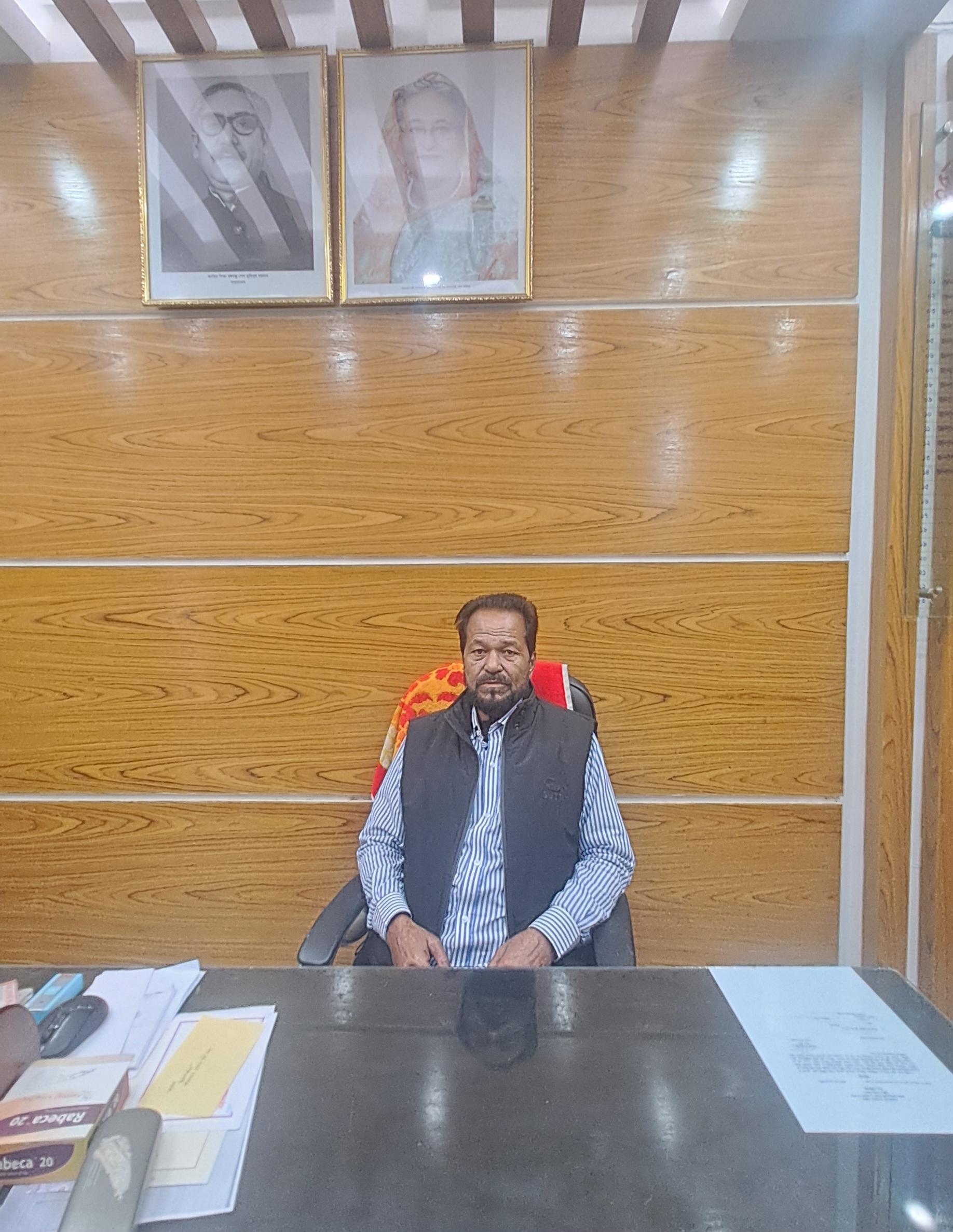 আবারো প্যানেল চেয়ারম্যান হিসাবে নির্বাচিত হলেন মোঃ সিরাজুল ইসলাম।