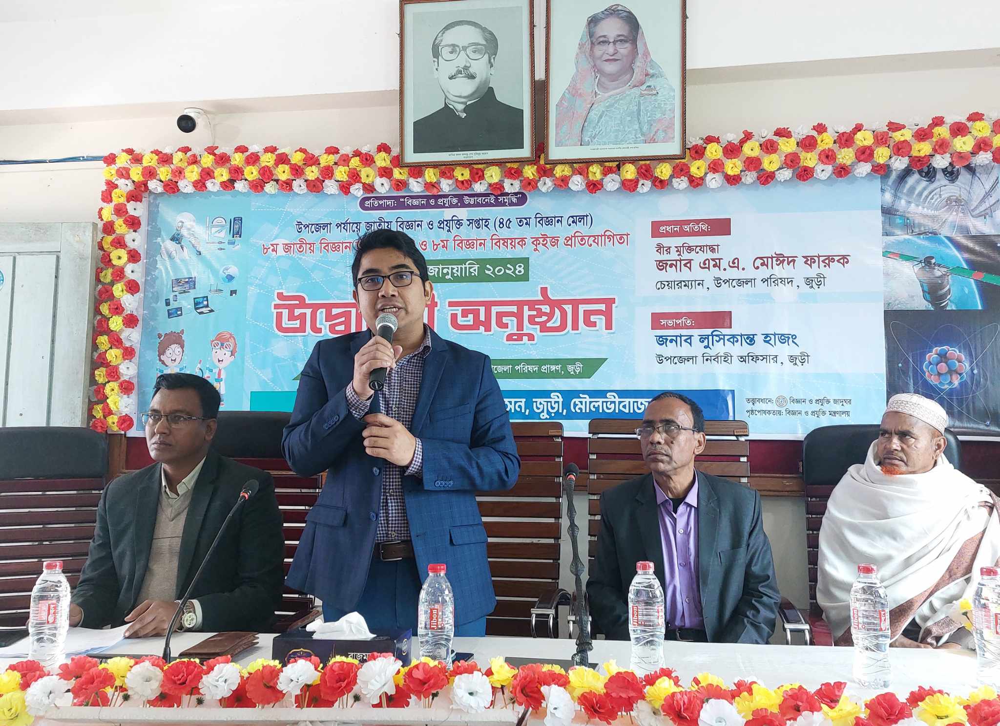 জুড়ীতে বিজ্ঞান মেলায় ক্ষুদে বিজ্ঞানীদের ঢল