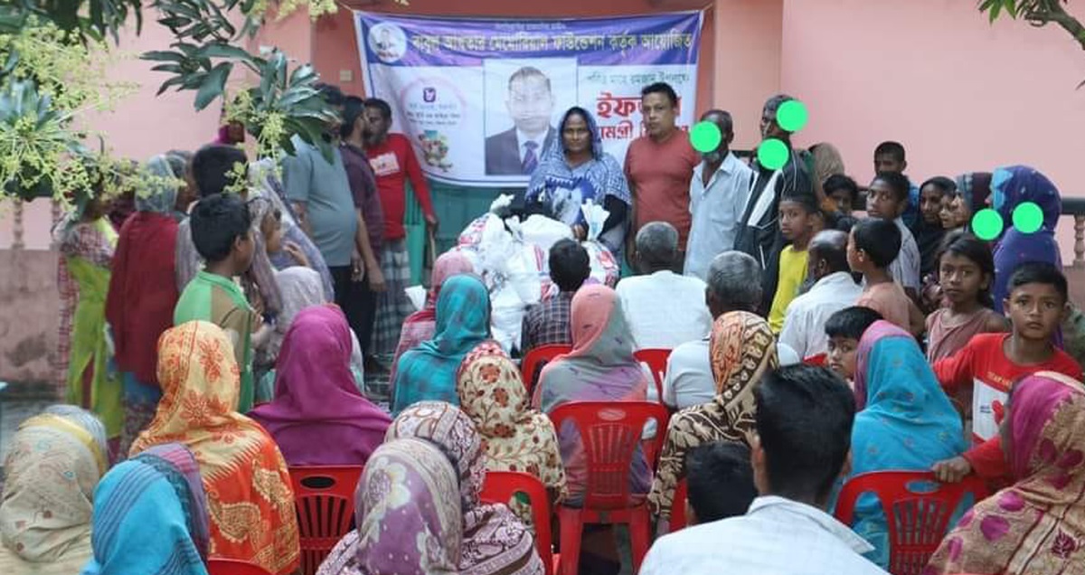 বিশ্বনাথে ‘বাবুল আখতার মেমোরিয়াল ফাউন্ডেশন’র ইফতার সামগ্রী ও নগদ অর্থ বিতরণ