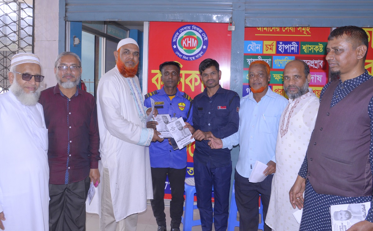 বিশ্বনাথে চেয়ারম্যান প্রার্থী নিজাম উদ্দিন সিদ্দিকীর সমর্থনে প্রচারণা