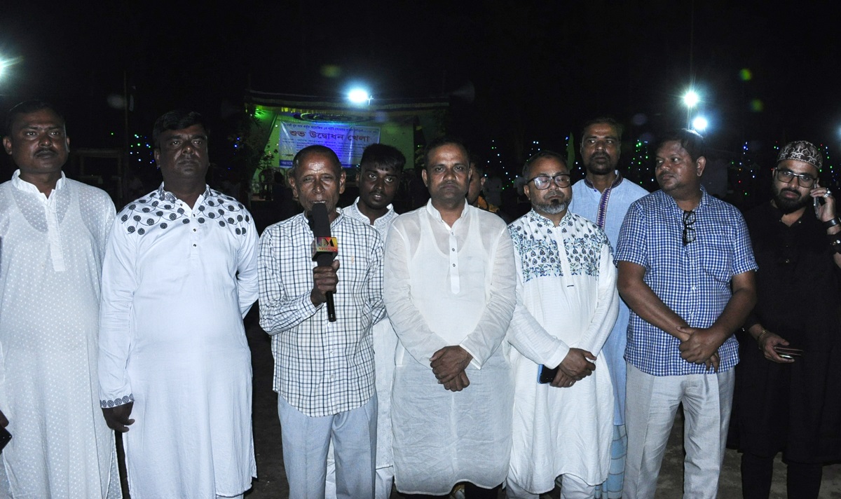 বিশ্বনাথের তবলপুরে ‘১ম মিতালী যুব সংঘ মধ্যমবার ফুটবল টুর্ণামেন্ট’র উদ্বোধন
