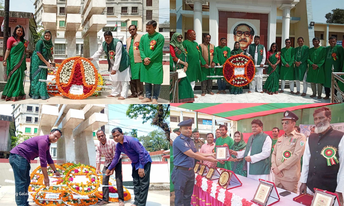 শ্রদ্ধা ও ভালবাসায় বিশ্বনাথে স্বাধীনতা দিবস পালন