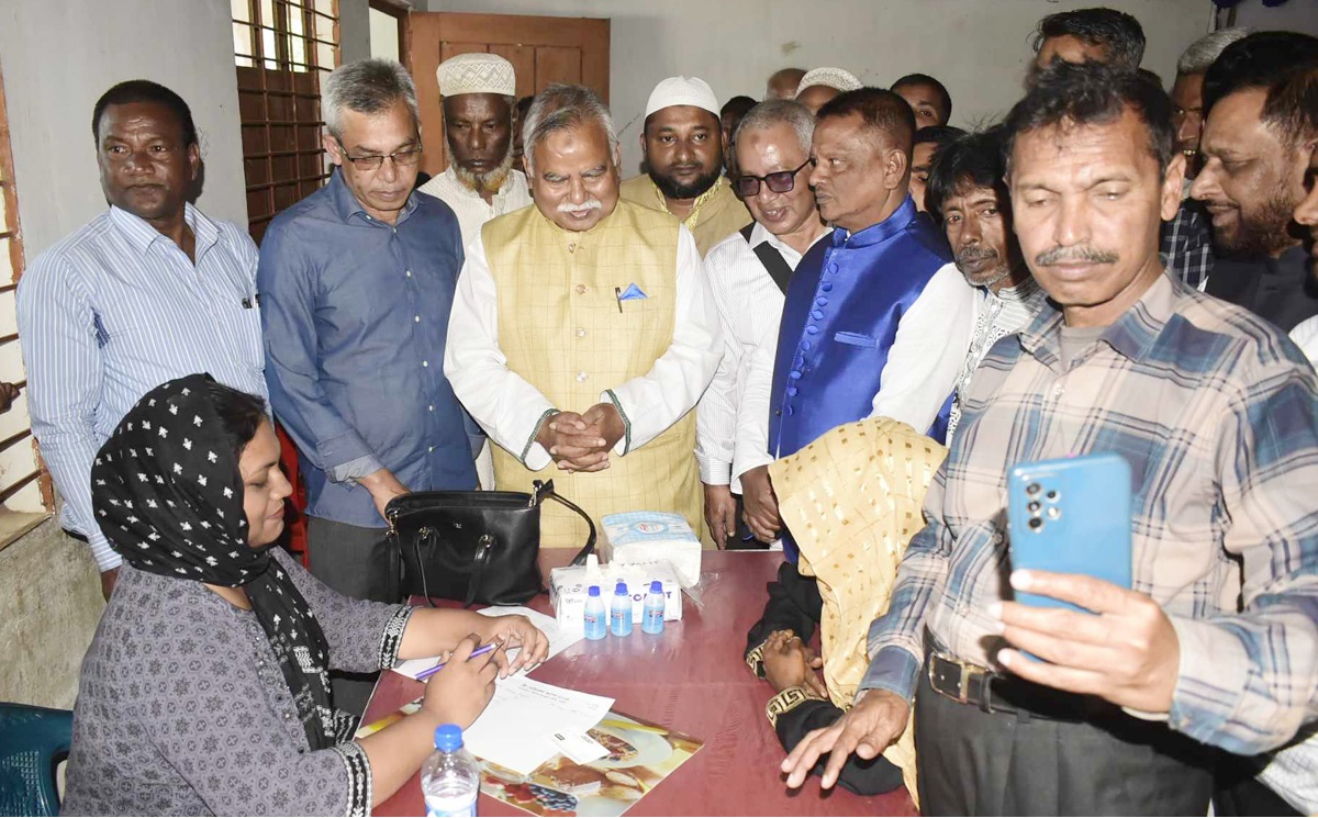 বিশ্বনাথ উপজেলা সমিতির ‘ফ্রি মেডিকেল ক্যাম্প’ পরিদর্শন করলেন প্রতিমন্ত্রী শফিক