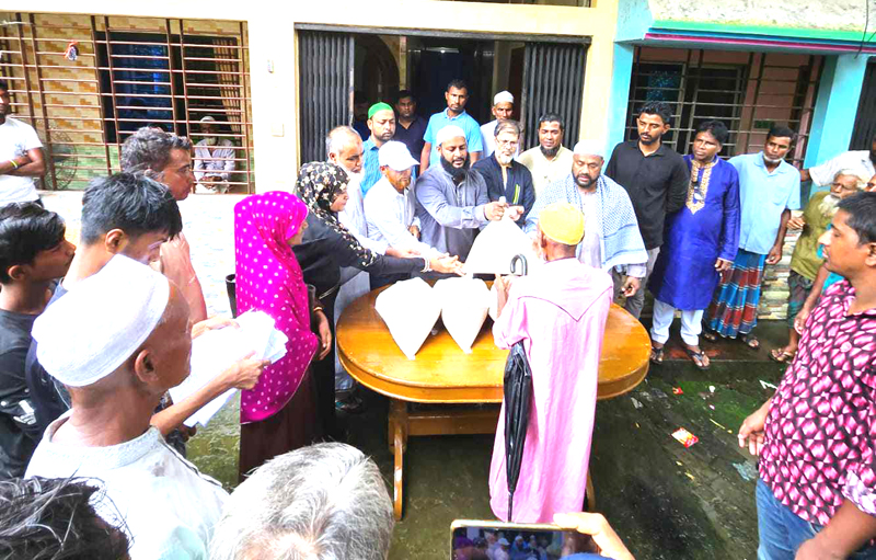 বিশ্বনাথ ইউনিয়নের ৬টি ওয়ার্ডে চাল বিতরণ