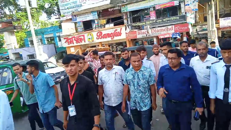 বিশ্বনাথে অবৈধ স্থাপনা ও যানজট নিরসনে সতর্ক বার্তা