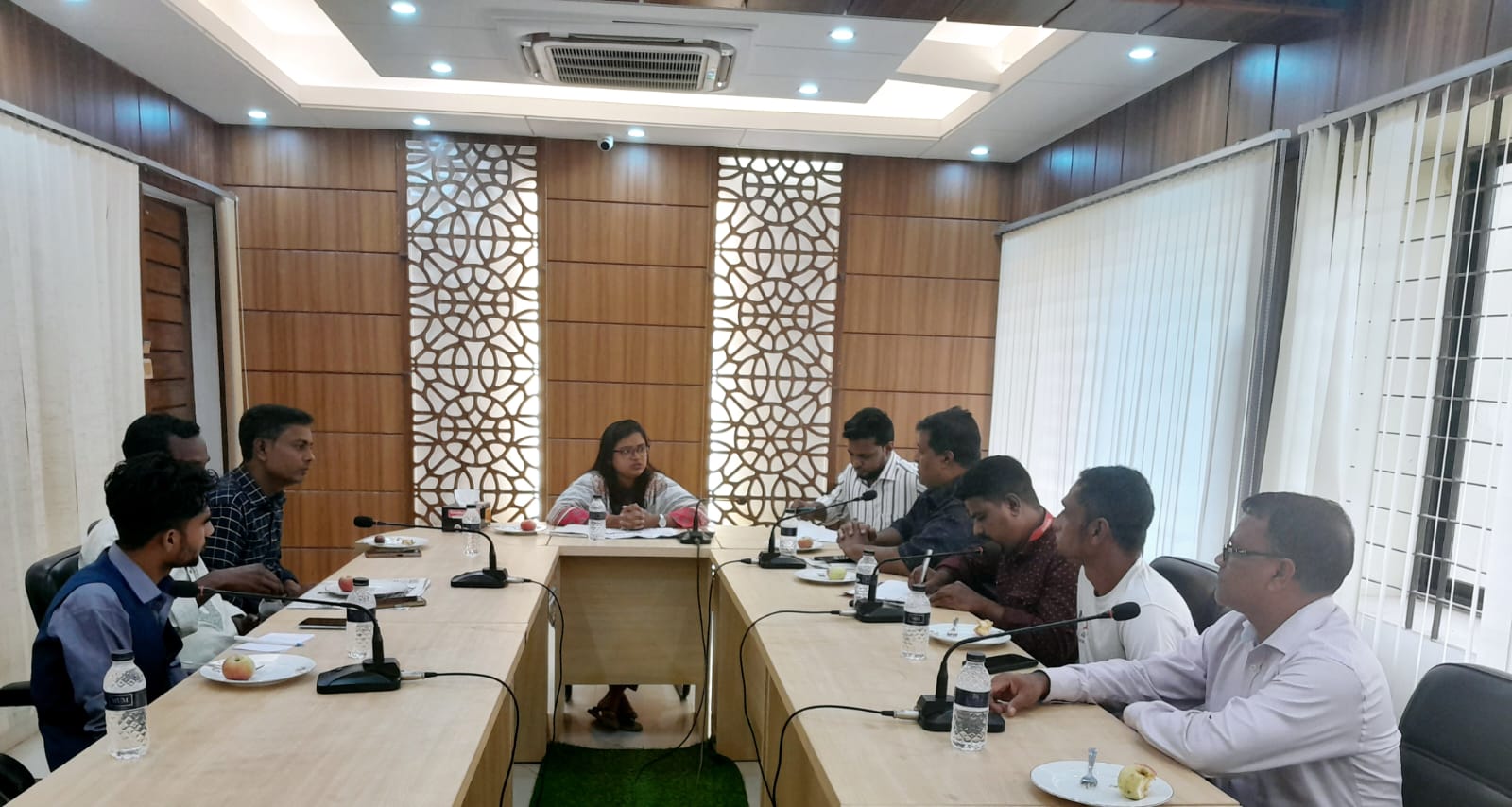 বিশ্বনাথ উপজেলা প্রেসক্লাবের সাংবাদিকদের সাথে ইউএনও’র মতবিনিময়