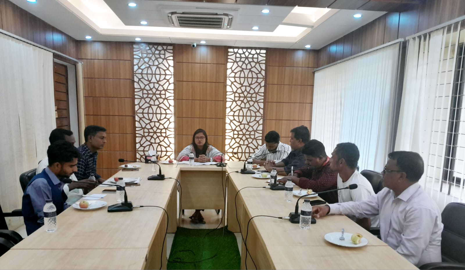 বিশ্বনাথ উপজেলা প্রেসক্লাবের সাংবাদিকদের সাথে ইউএনও’র মতবিনিময়