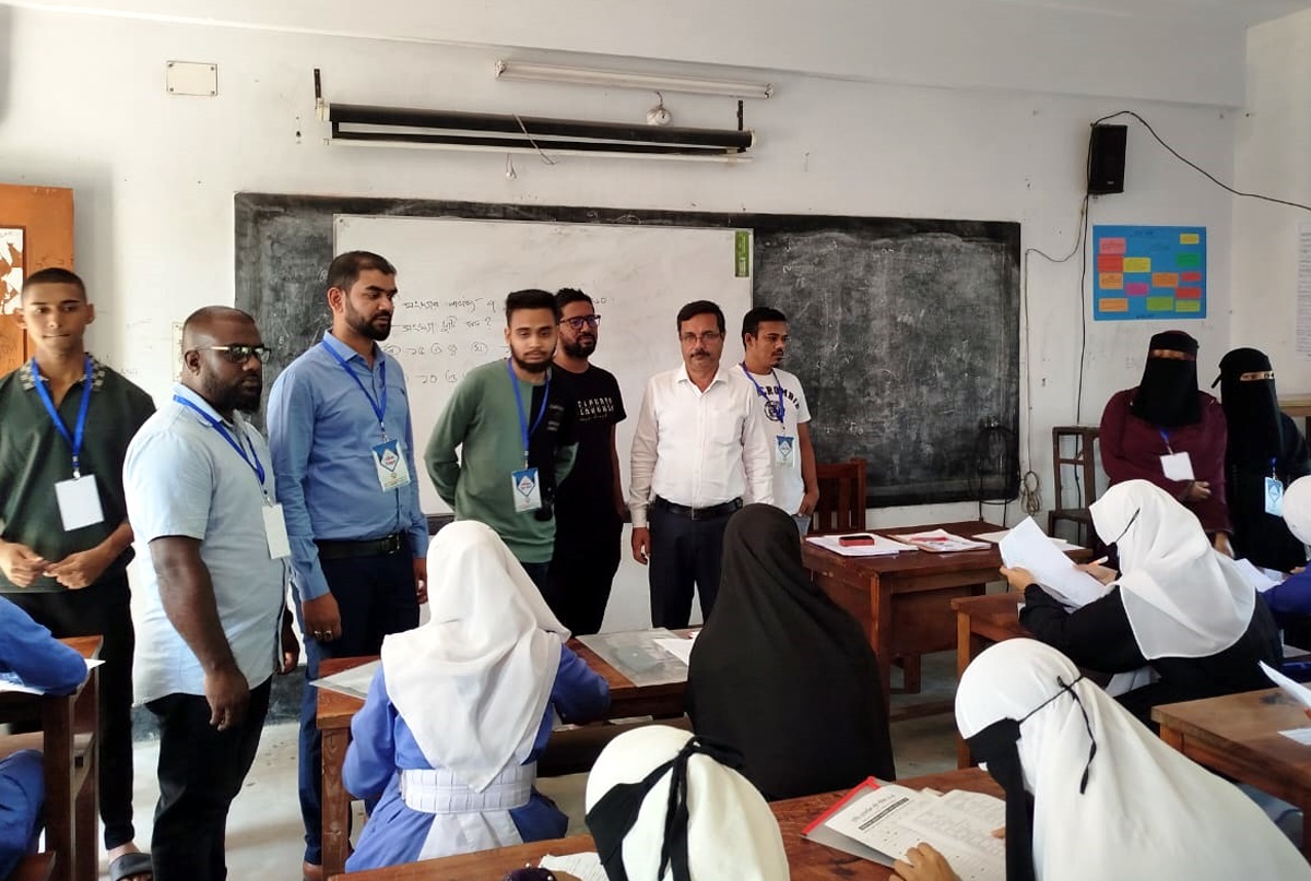 বিশ্বনাথে ‘৩য় ডেফোডিল মেধাবৃত্তি পরীক্ষা’ সম্পন্ন
