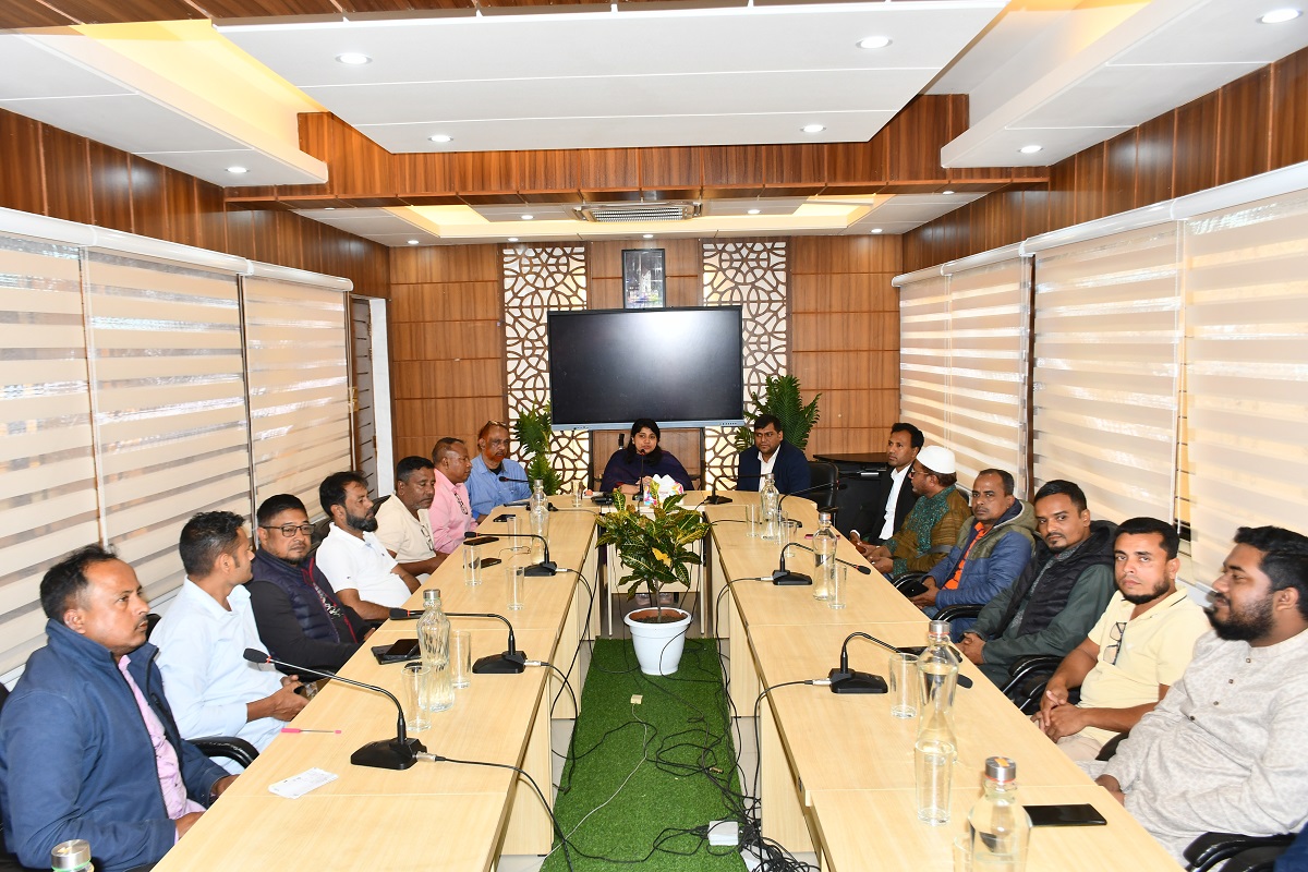 বিশ্বনাথে সাংবাদিকদের সাথে নবাগত ইউএনও’র মতবিনিময়
