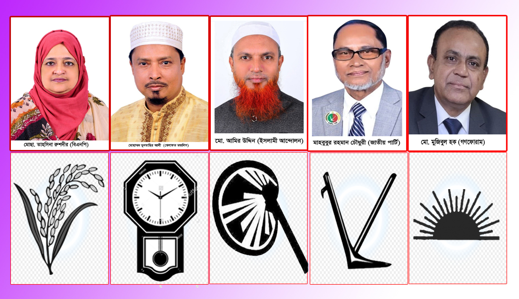 সিলেট-২ আসনে প্রতীক বরাদ্দ সম্পন্ন: লড়ছেন ৫ প্রার্থী