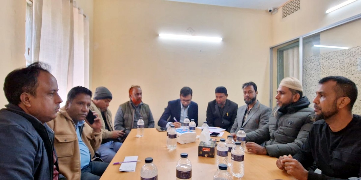 বিশ্বনাথে সাংবাদিকদের সাথে পৌর প্রশাসকের মতবিনিময়
