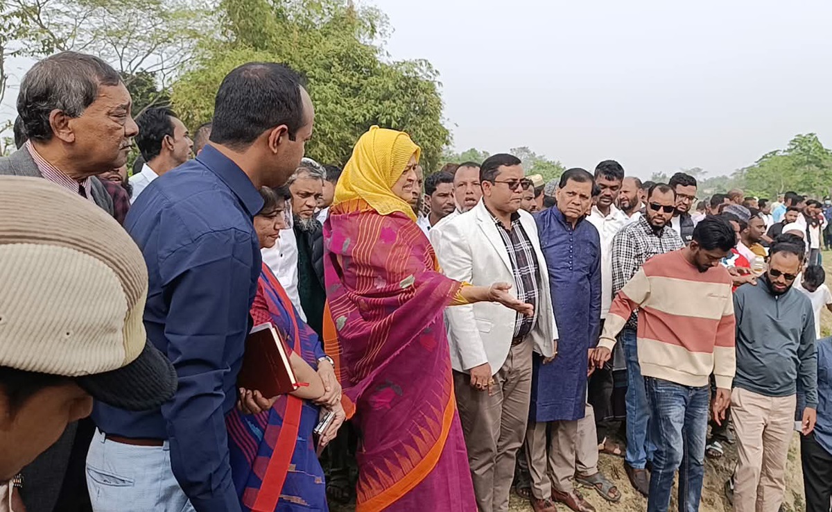 বিশ্বনাথে ‘রাজার খাল’র পুনঃখনন কাজের উদ্বোধন করলেন এমপি লুনা