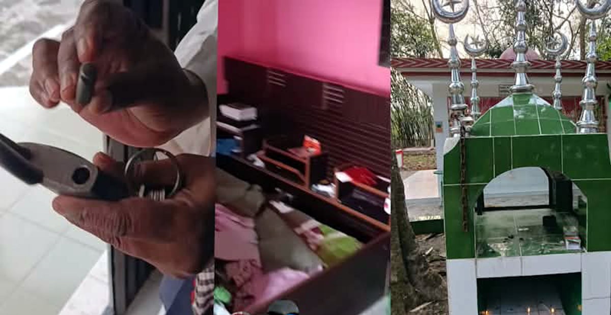 বিশ্বনাথে তালা ভেঙ্গে মসজিদ -মাজারের দানবক্স চুরি