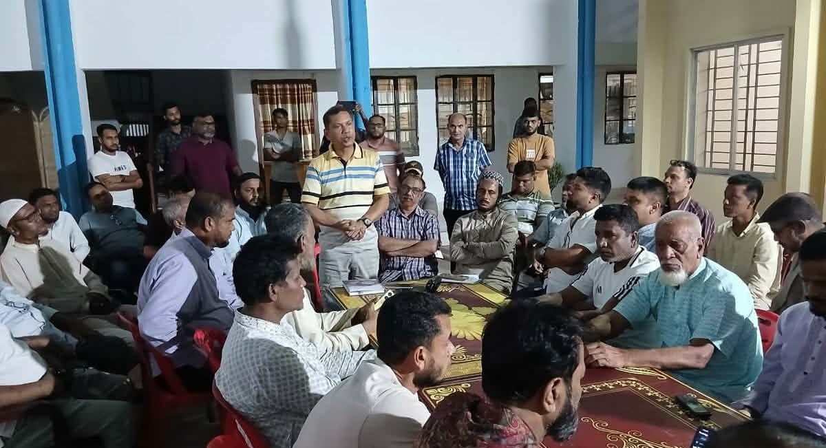 ‘চুরি-ডাকাতি-ছিনতাই-জুয়া ও মাদক ক্রয়-বিক্রয় বন্ধে’ সর্বমহলের সহযোগীতা চাইলেন ওসি