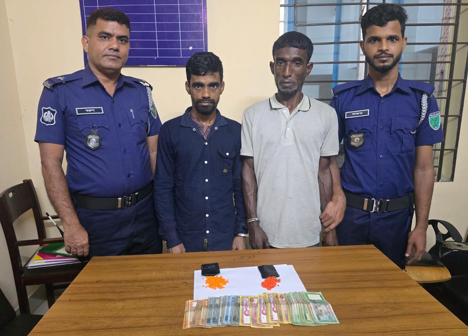 বিশ্বনাথে ৩৯৫ পিস ইয়াবাসহ দুই মাদক কারবারি গ্রেপ্তার