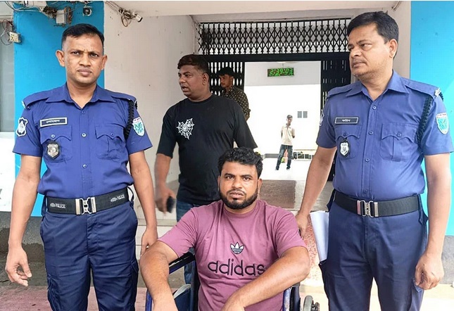 বিশ্বনাথে ১৩ মামলার আসামি ডাকাত সর্দার রাজু গ্রেপ্তার