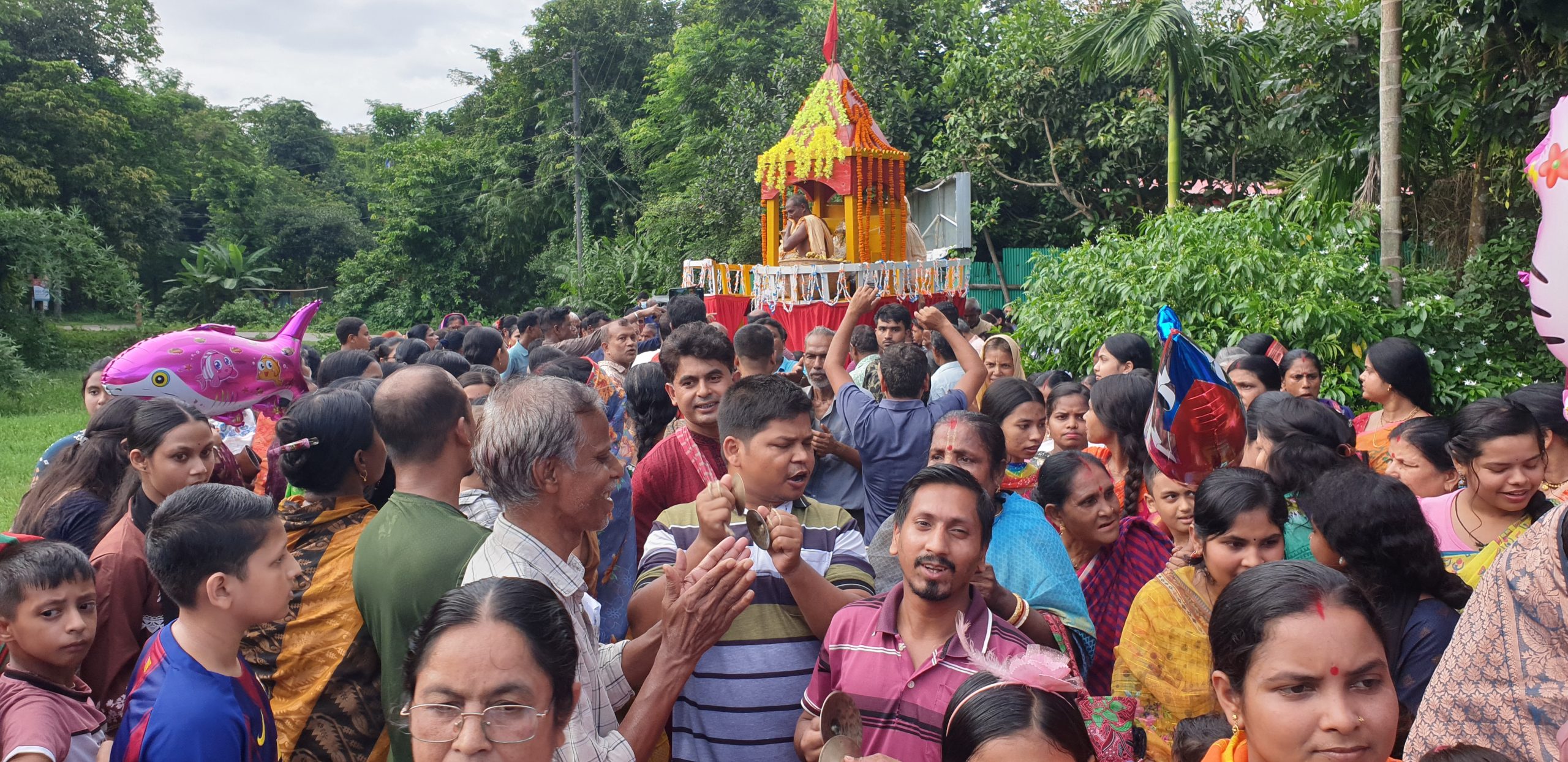 বিশ্বনাথে শ্রীশ্রী জগন্নাথদেবের রথযাত্রা মহোৎসব পালন